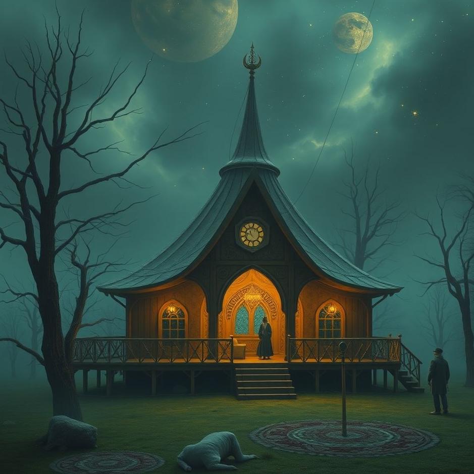 Dream : In a dervish lodge in a dream