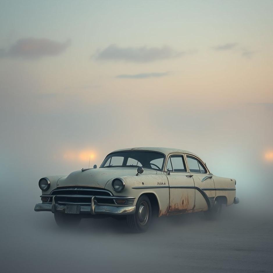 Dream : In a disabled car in a dream