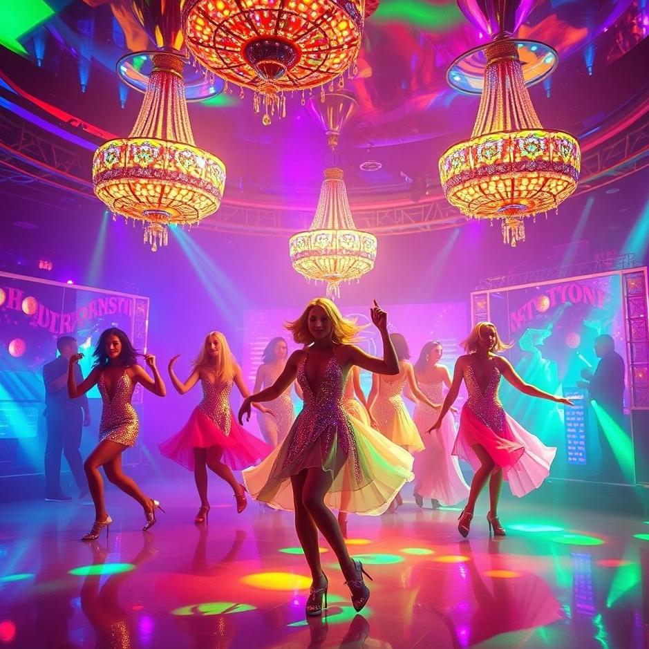 Dream : In a disco in a dream