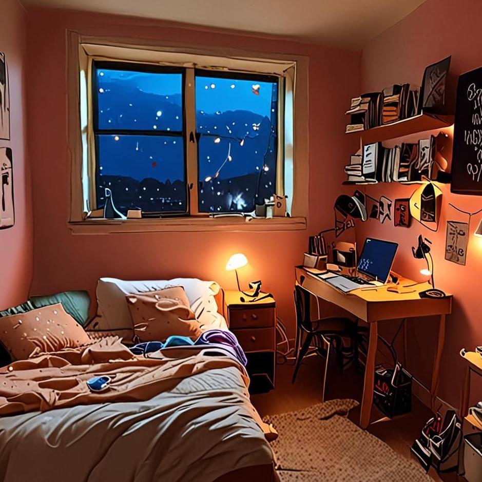 Dream : In a dormitory in a dream