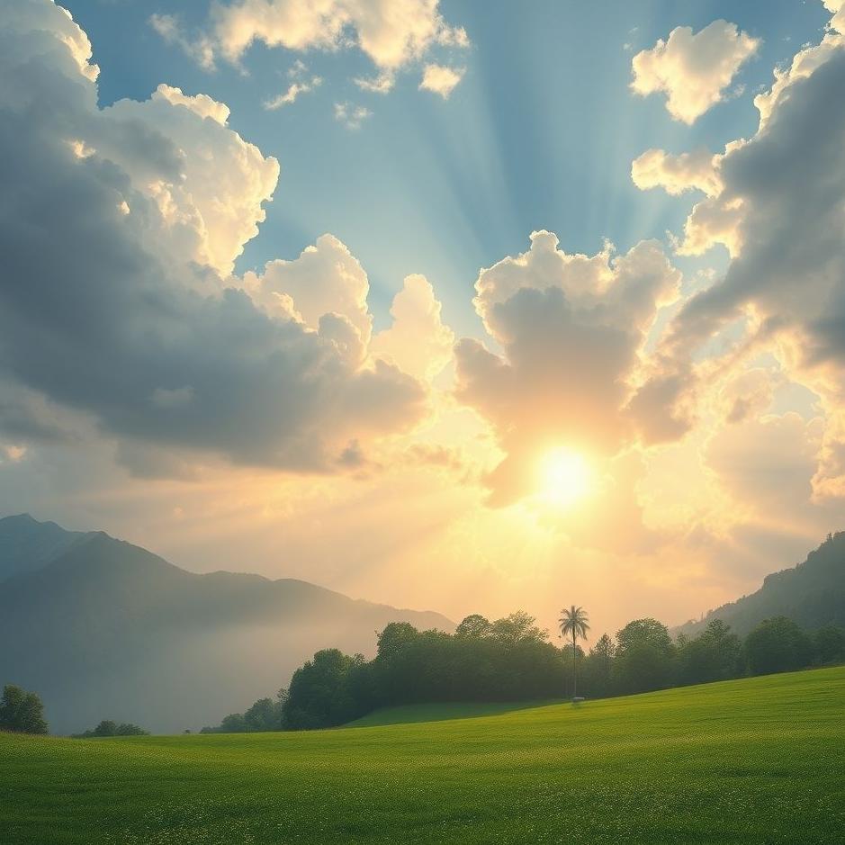 Dream : In a heavenly place in a dream