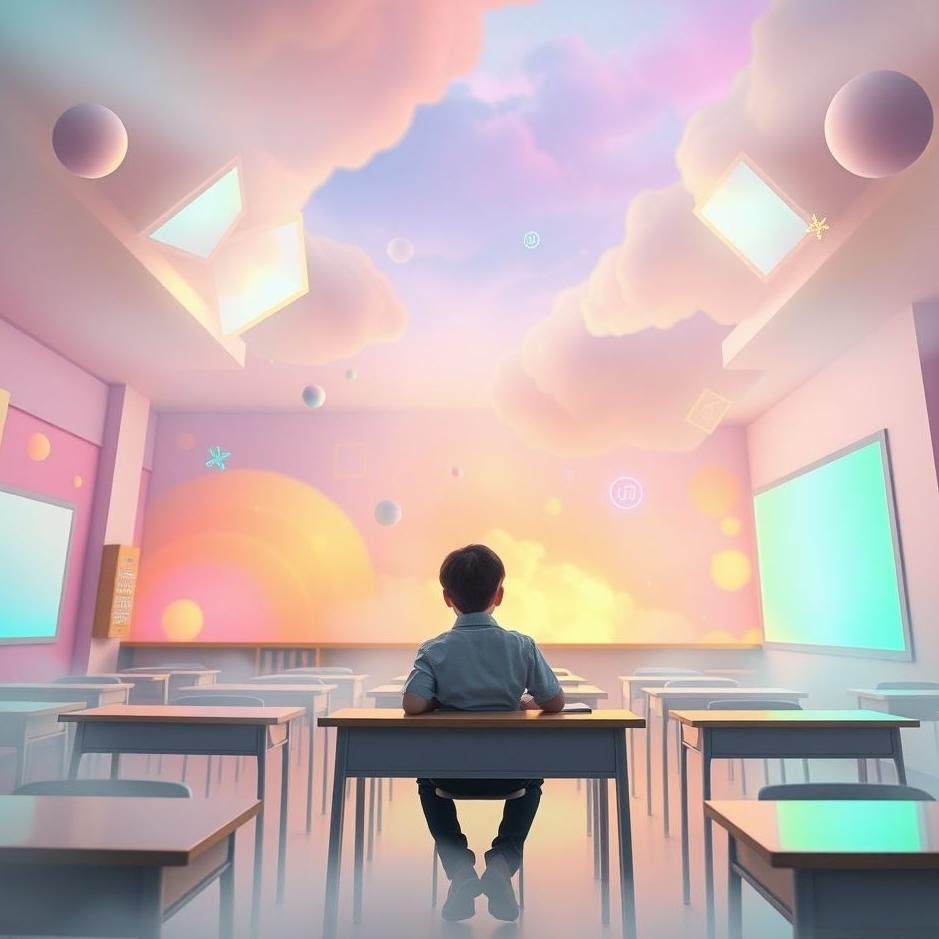 Dream : In a lesson at school in a dream