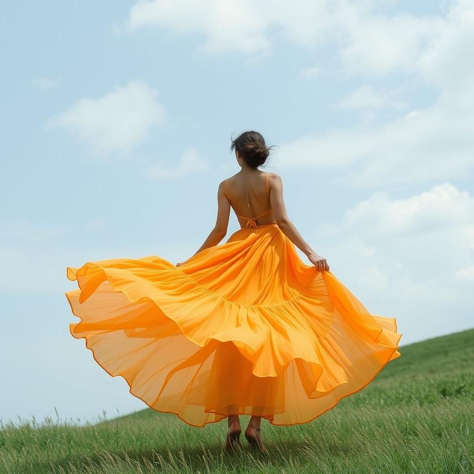 Dream : In a long skirt in a dream