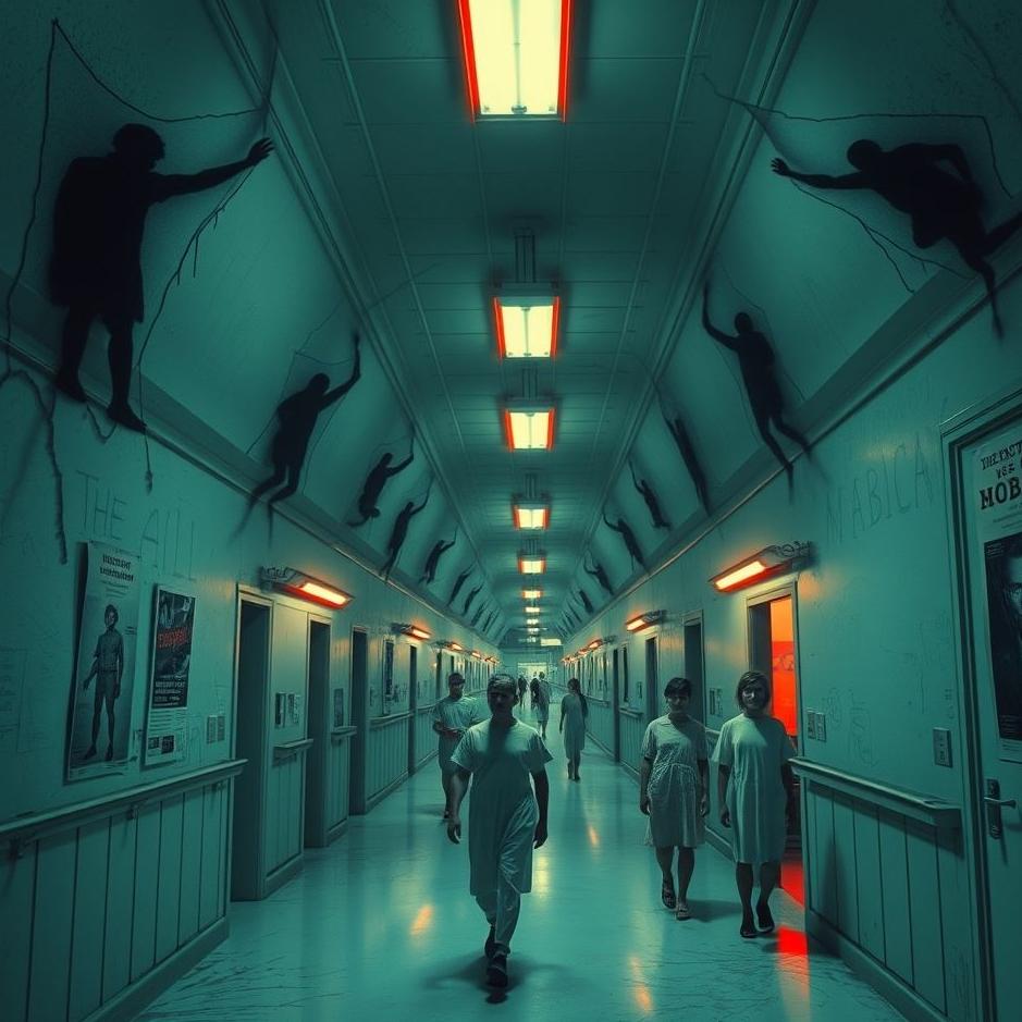 Dream : In a mental hospital in a dream