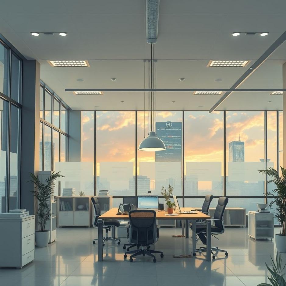 Dream : In a new workplace in a dream