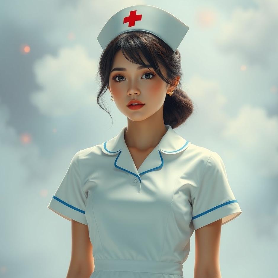 Dream : In a nurse's uniform in a dream