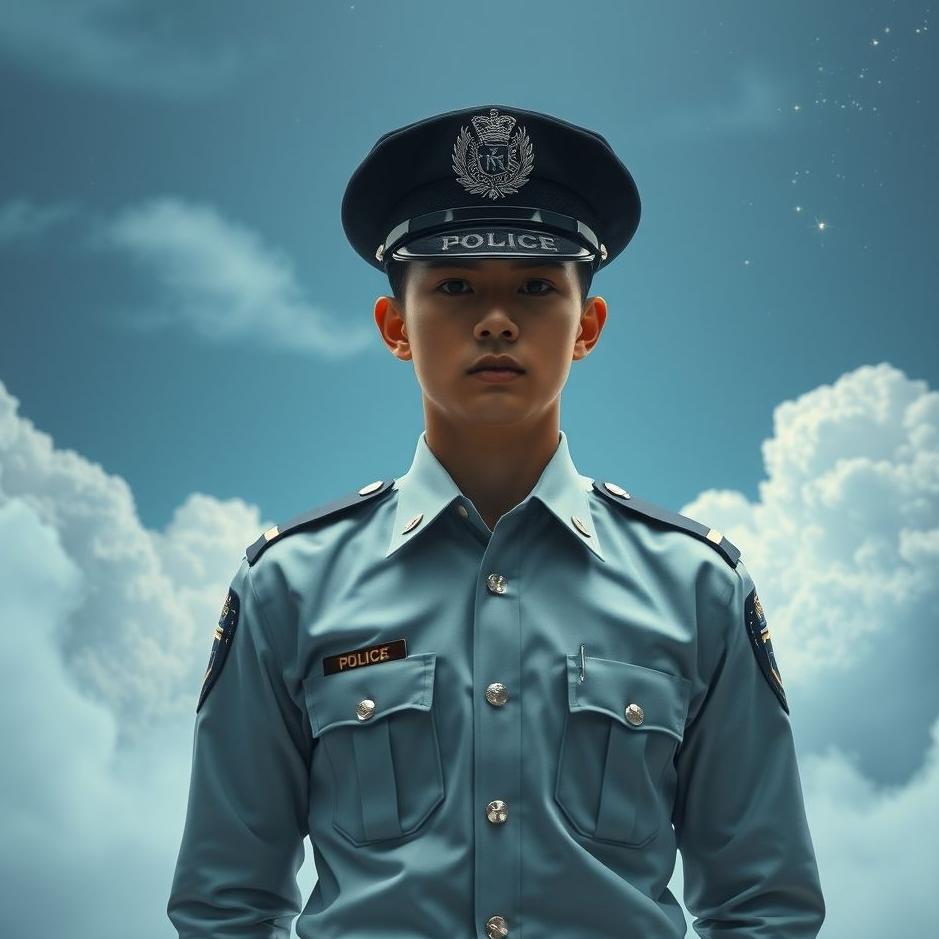 Dream : In a police uniform in a dream
