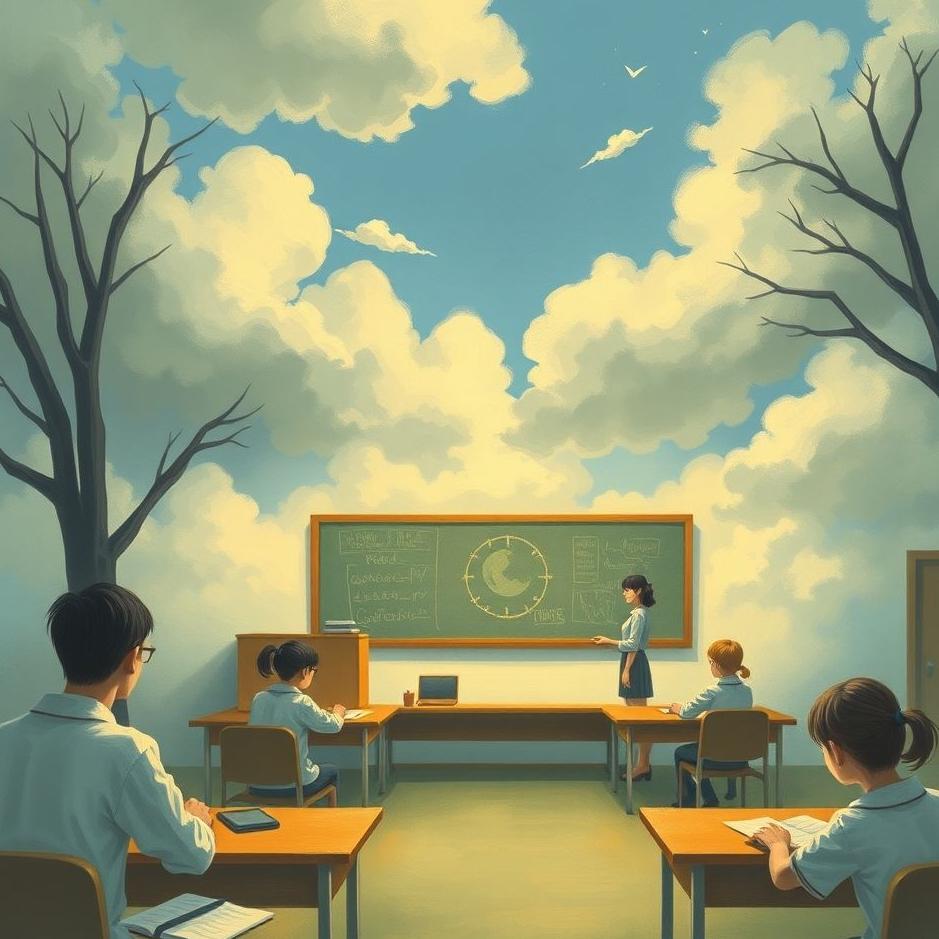 Dream : In a school lesson in a dream