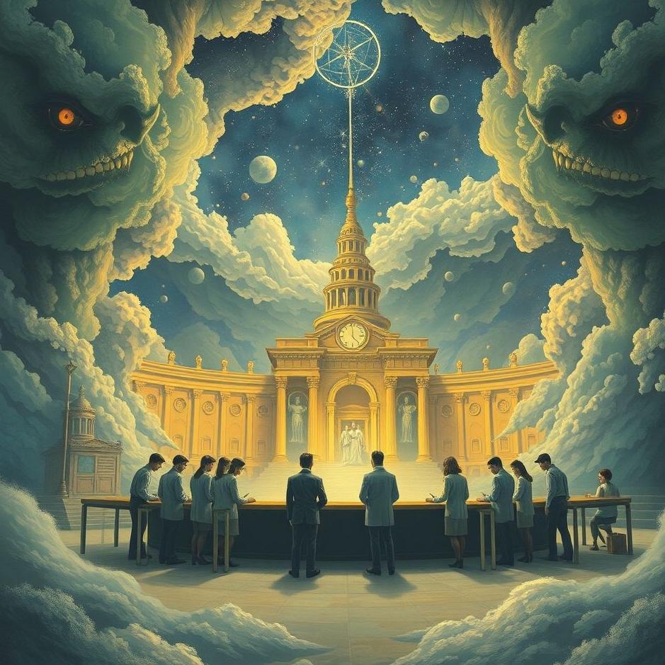 Dream : In a science council in a dream