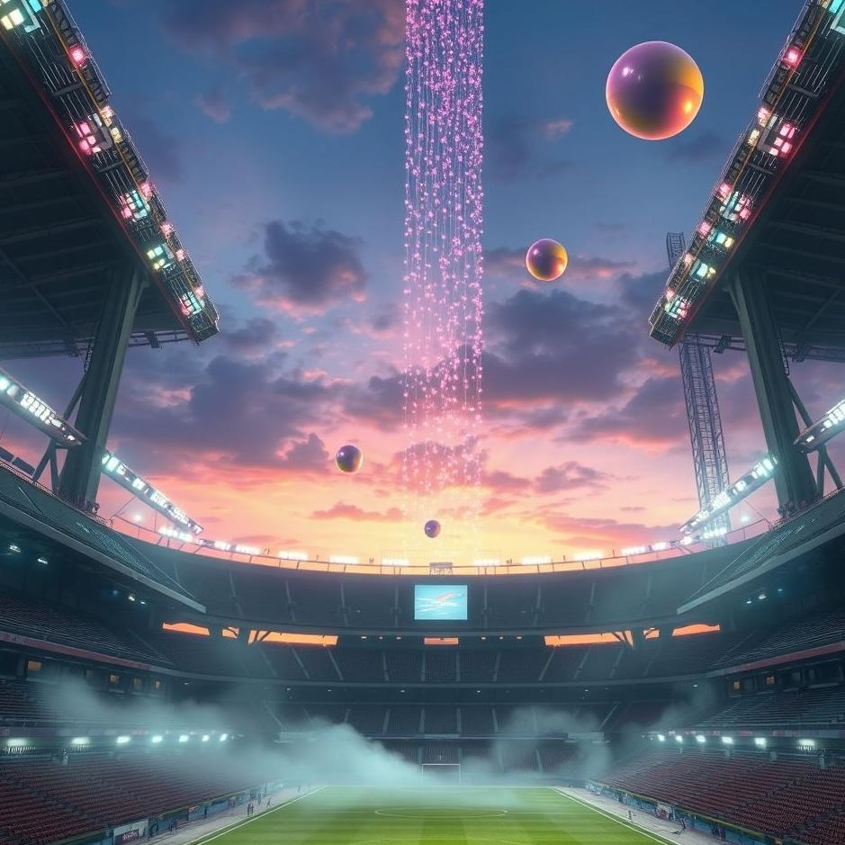 Dream : In a stadium in a dream