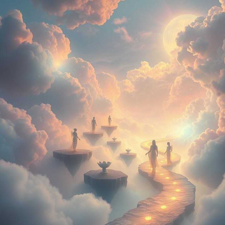 Dream : In the afterlife in a dream