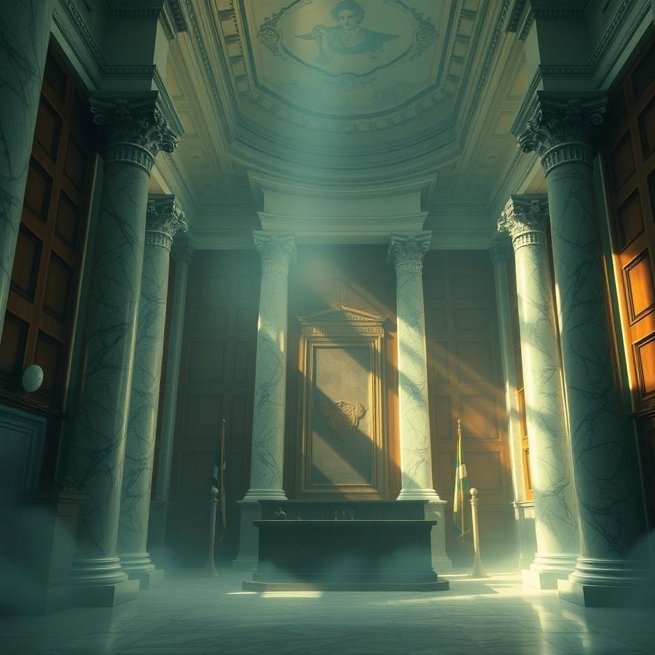 Dream : In the courthouse in a dream