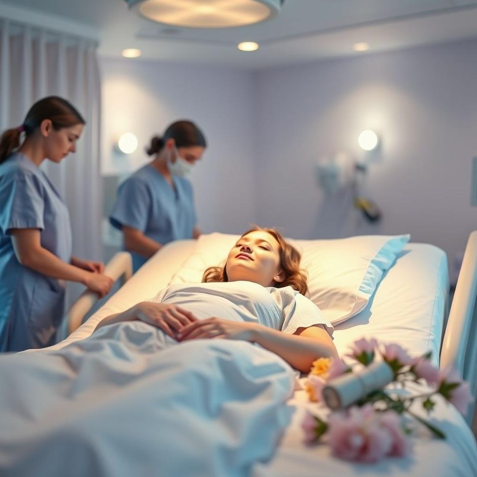 Dream : In the delivery room in a dream