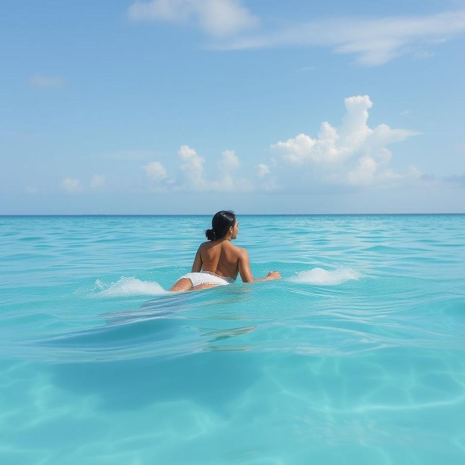 Dream : In the middle of the sea with your lover in your dream