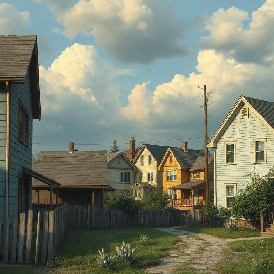 Dream : In the old neighborhood in a dream