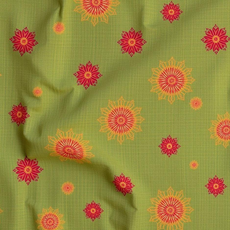 Dream : Indian fabric in a dream