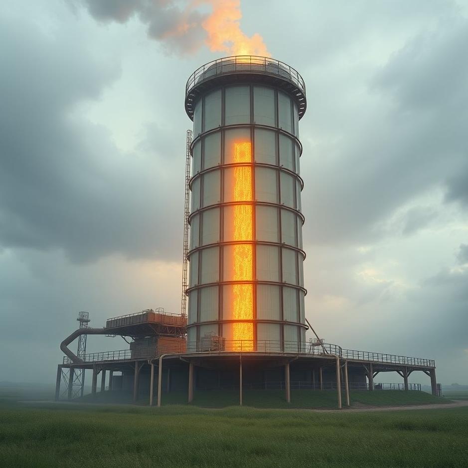 Dream : Industrial cylinder in a dream