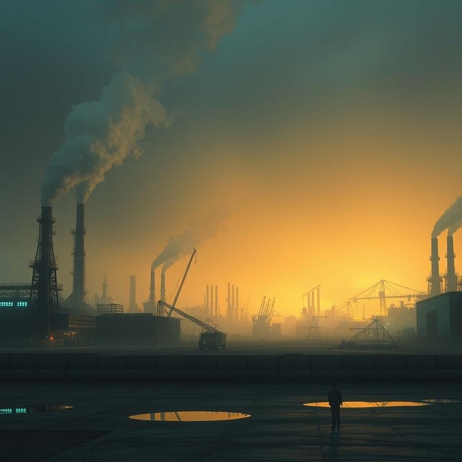 Dream : Industrial zone in a dream