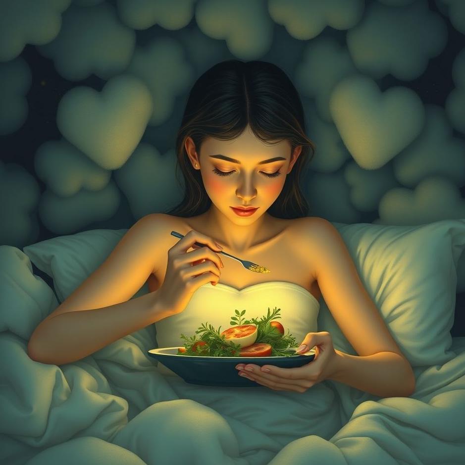 Dream : Infertile and eating in a dream