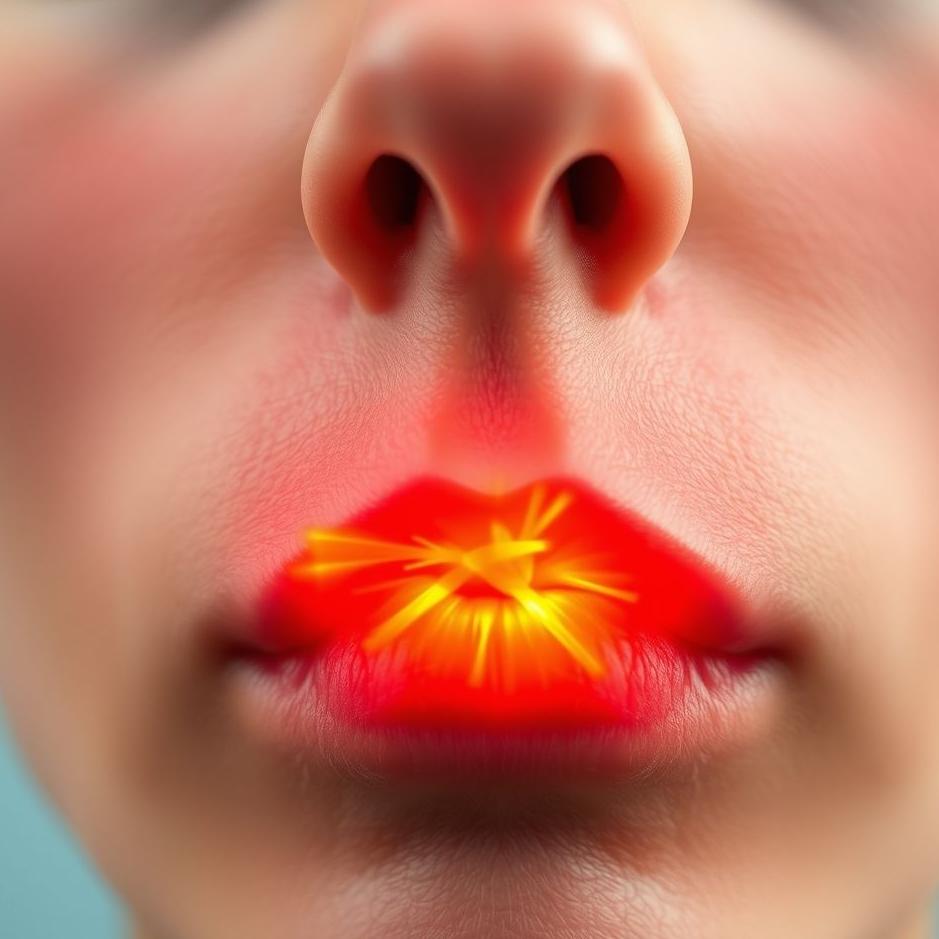 Dream : Inflammation from the nose 