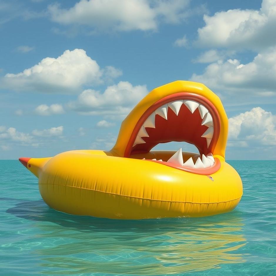 Dream : Inflatable mouth in the dream