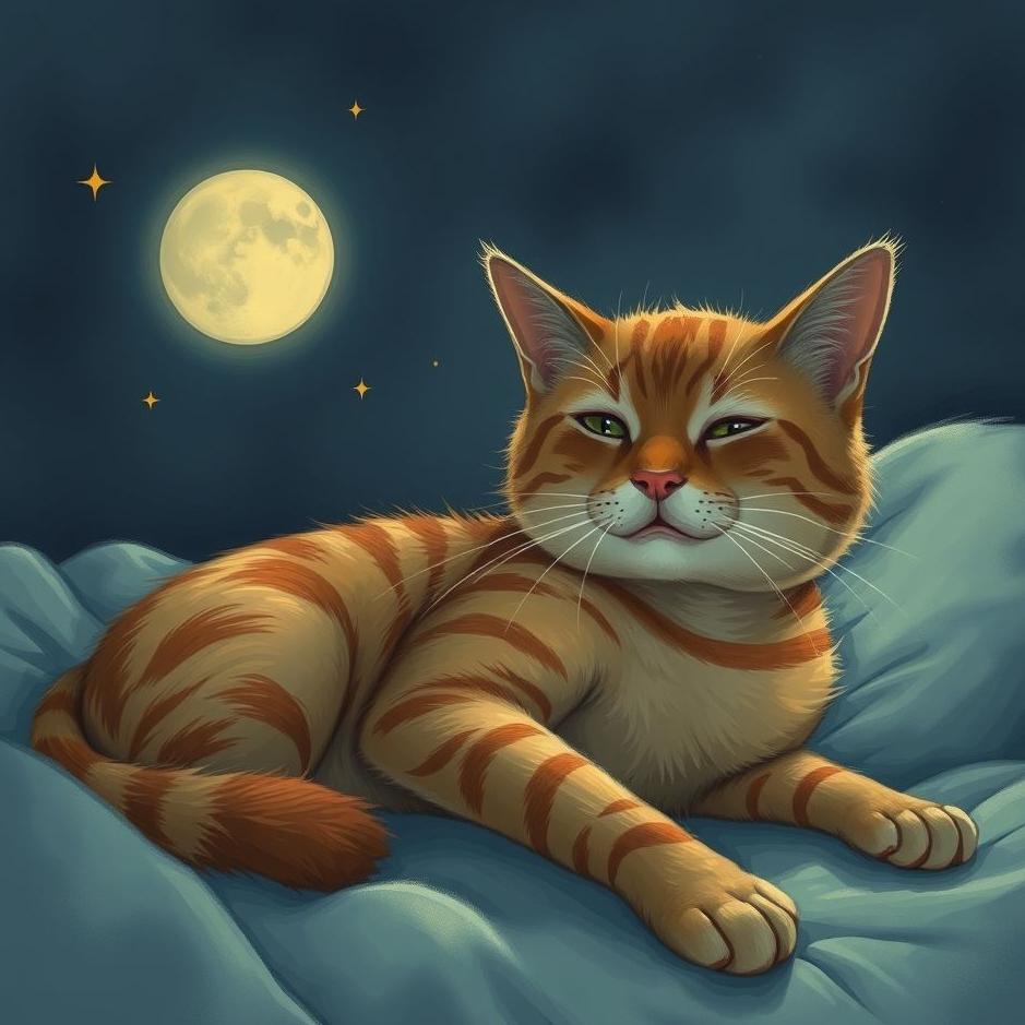 Dream : Injured by a cat in a dream