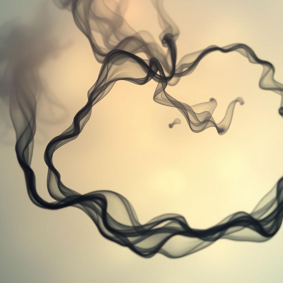 Dream : Ink flowing in a dream