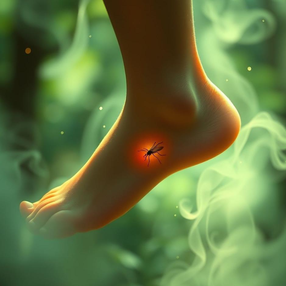Dream : Insect bite from the leg in the dream