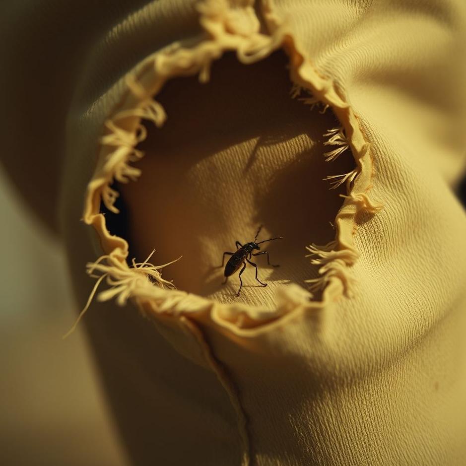 Dream : Insect entering one's trouser leg in a dream