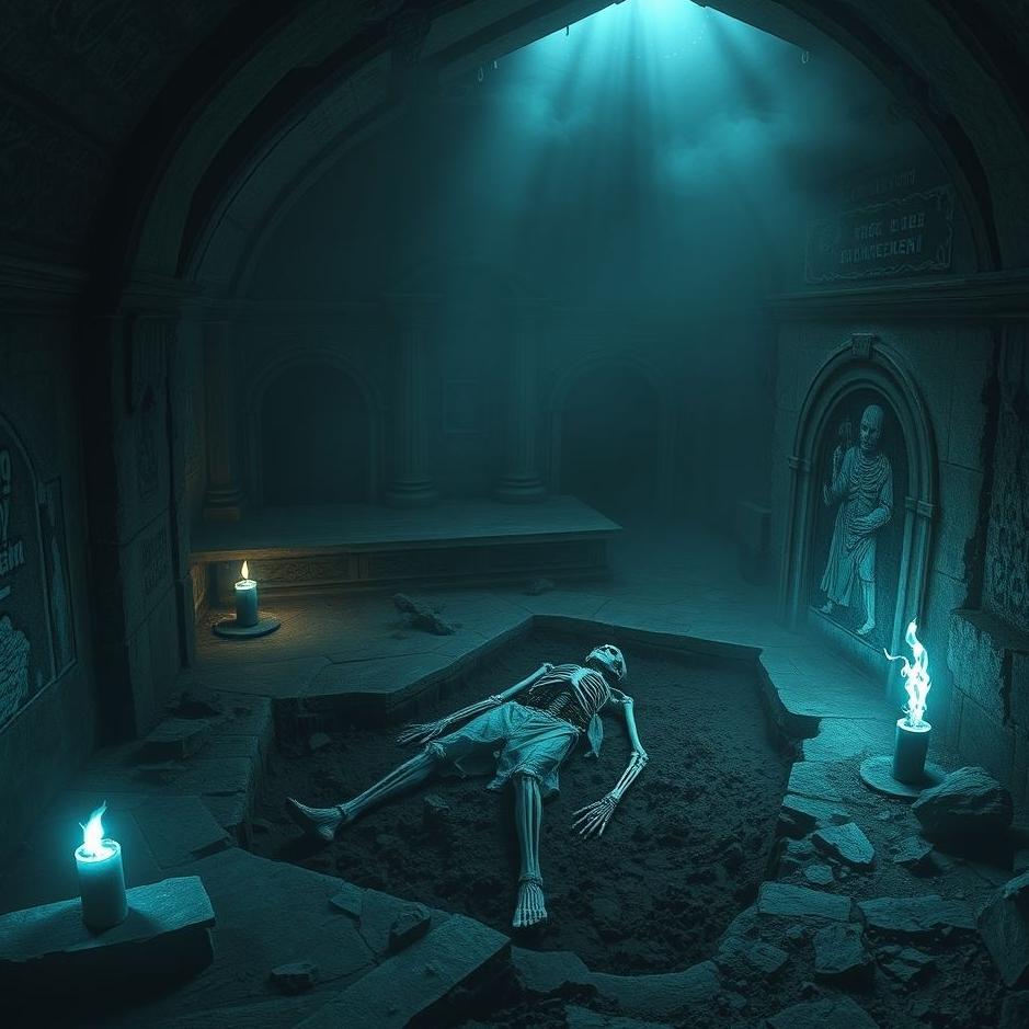 Dream : Inside a grave in a dream