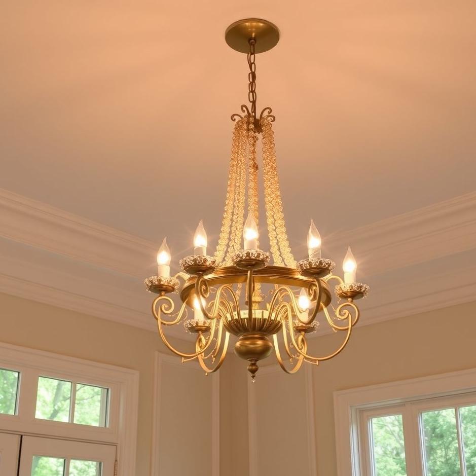 Dream : Install chandelier in the dream