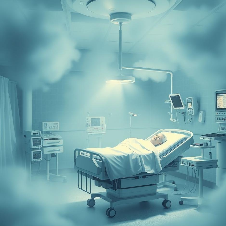 Dream : Intensive care in a hospital in a dream