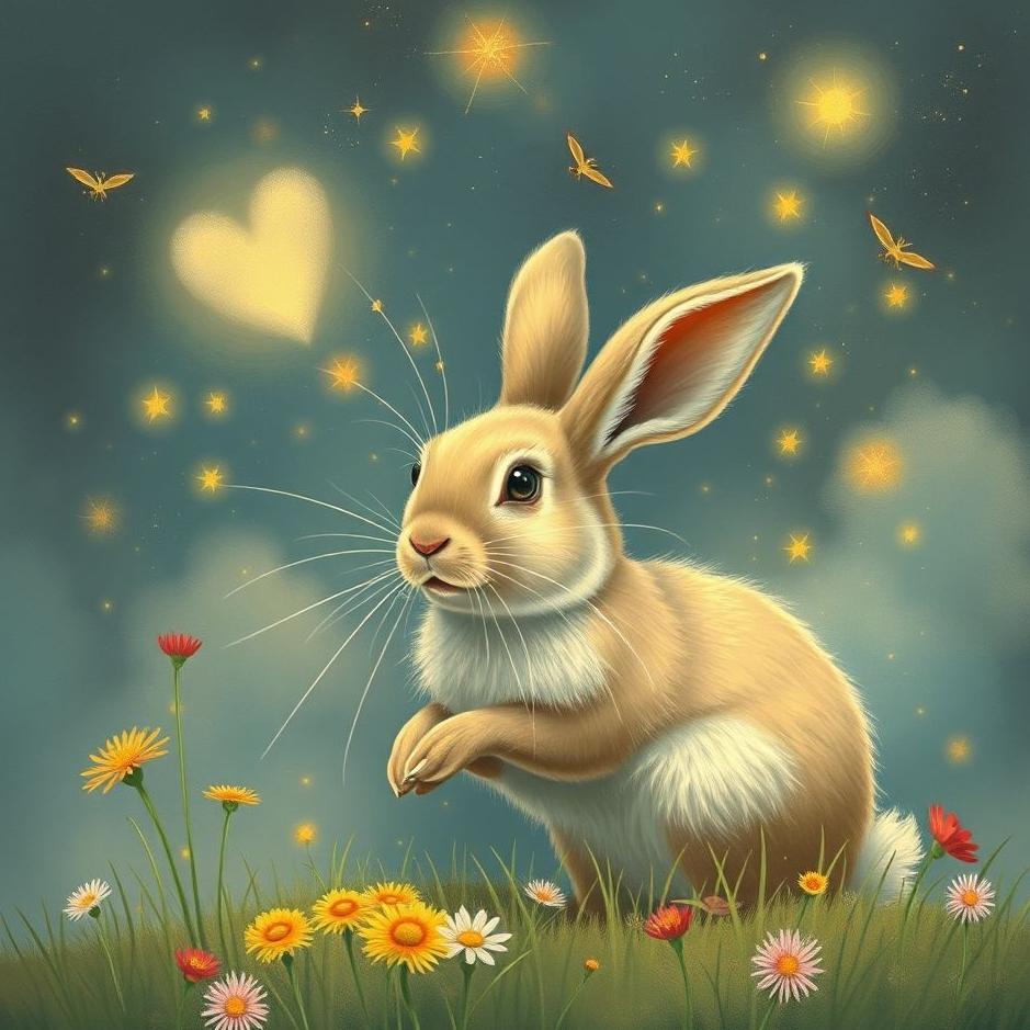 Dream : Intention rabbit in a dream