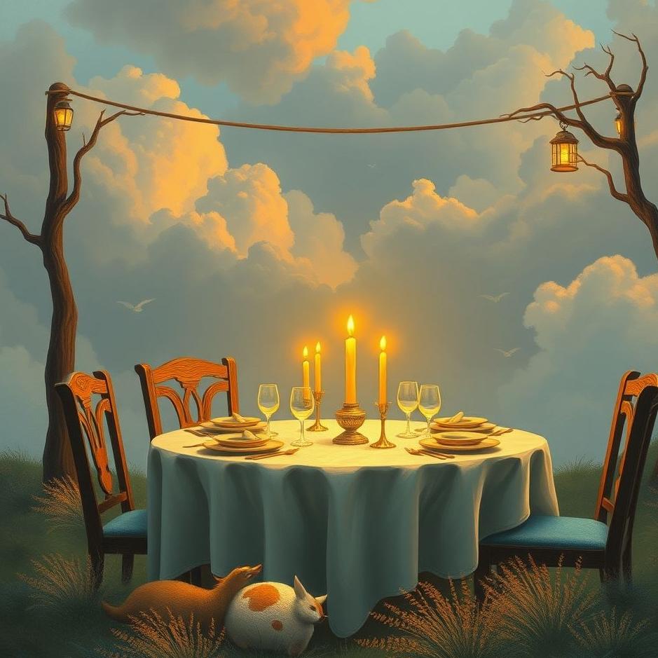 Dream : Inviting to the table in a dream