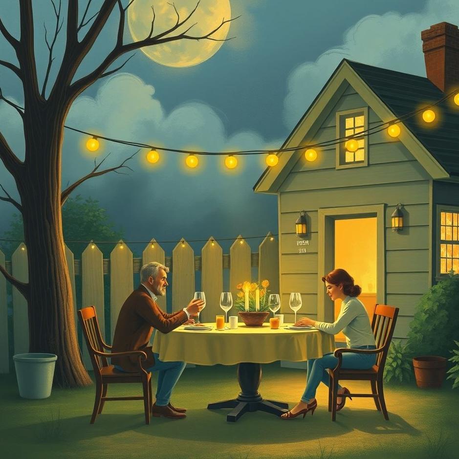 Dream : Inviting your neighbor to dinner in a dream