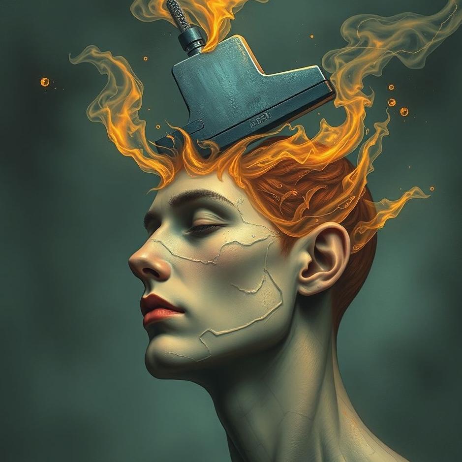 Dream : Iron stuck in the head in a dream