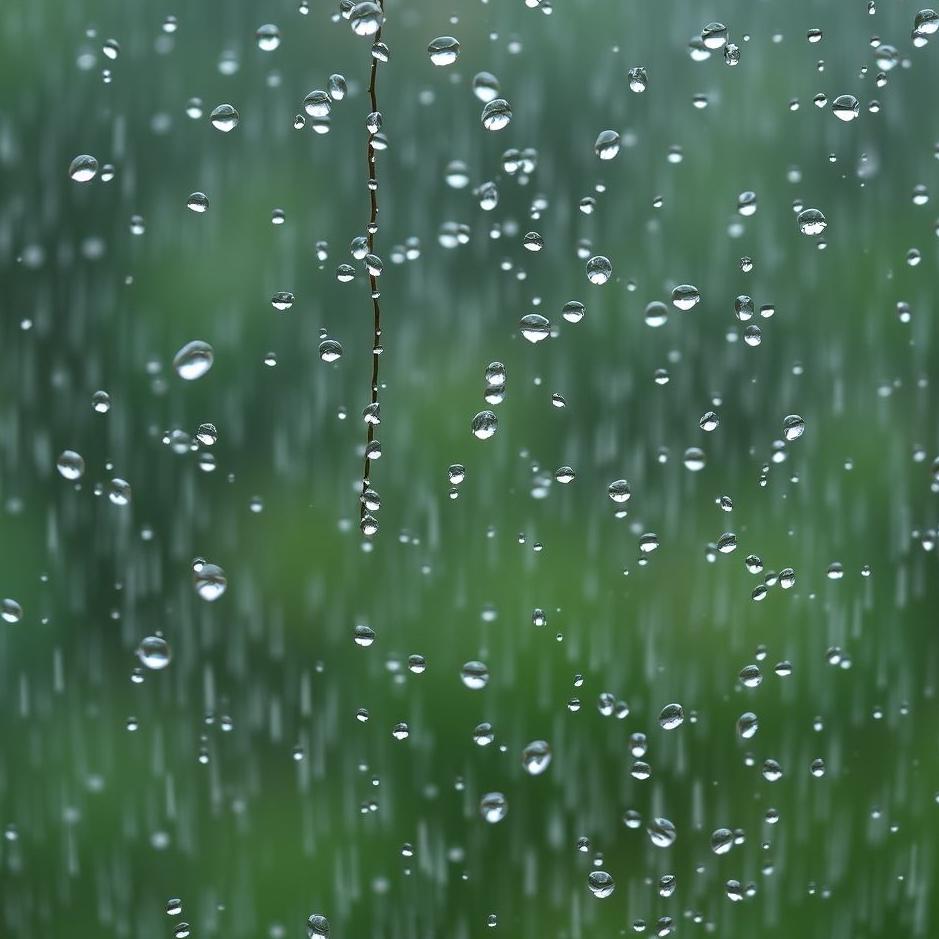 Dream : It raining pearls in a dream