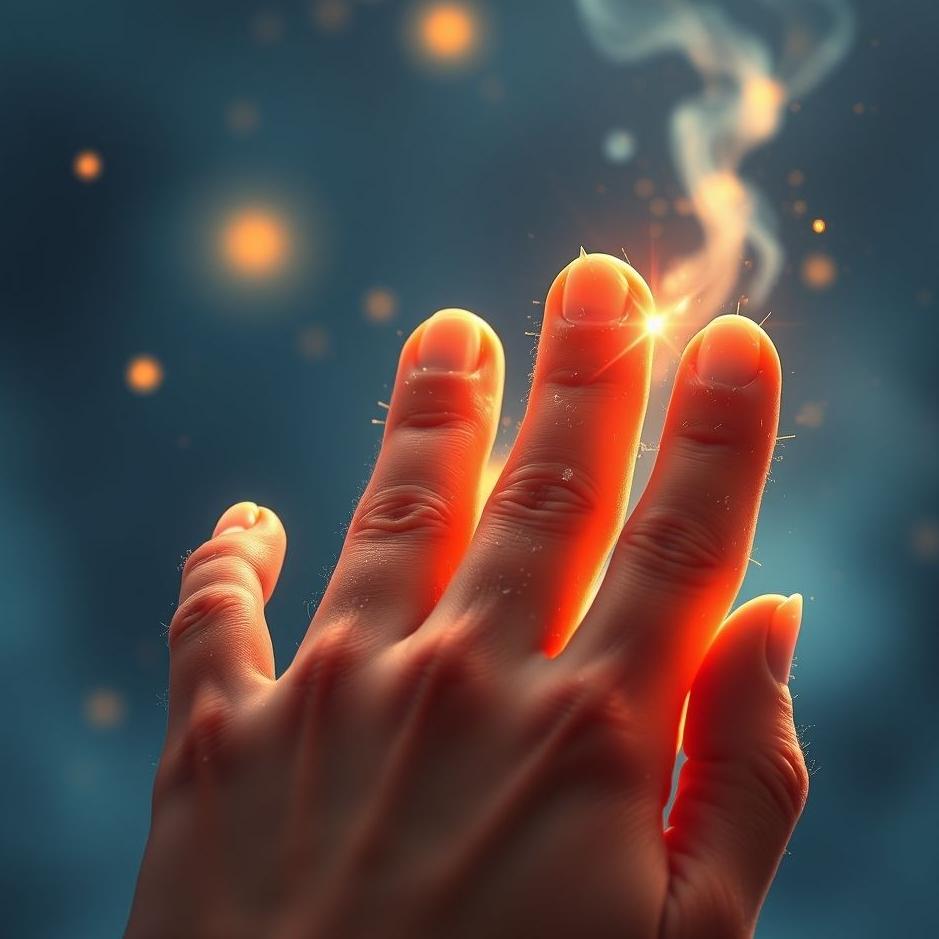 Dream : Itchy fingers in a dream