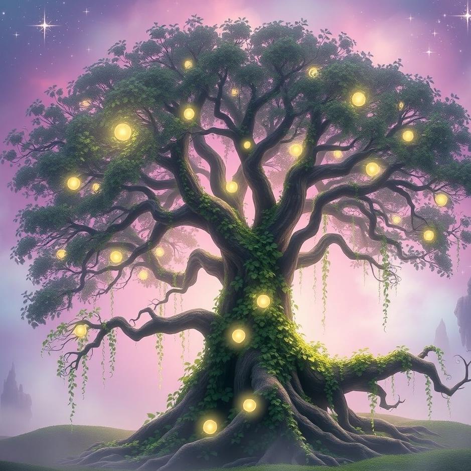 Dream : Ivy tree in a dream