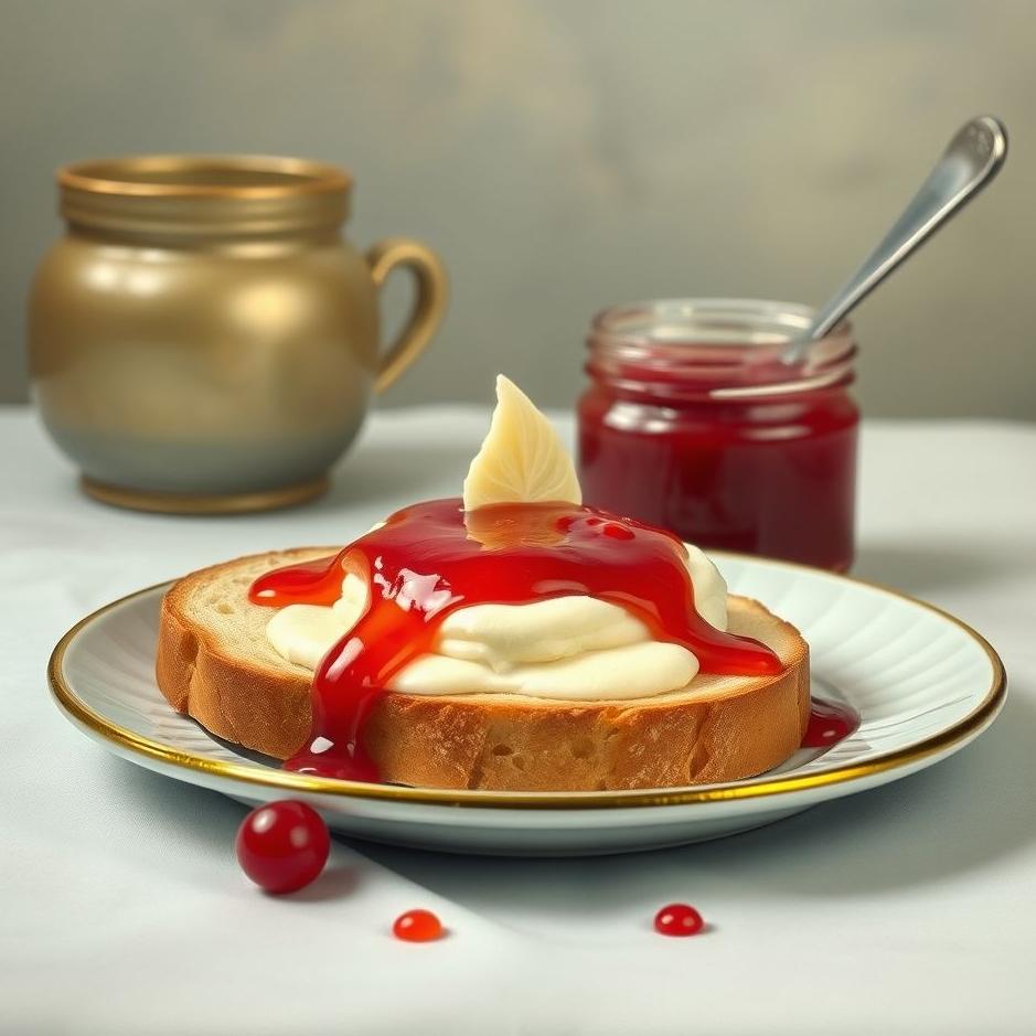Dream : Jam and clotted cream in a dream