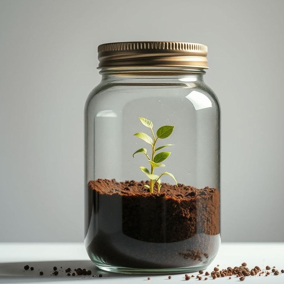 Dream : Jar full of soil in a dream