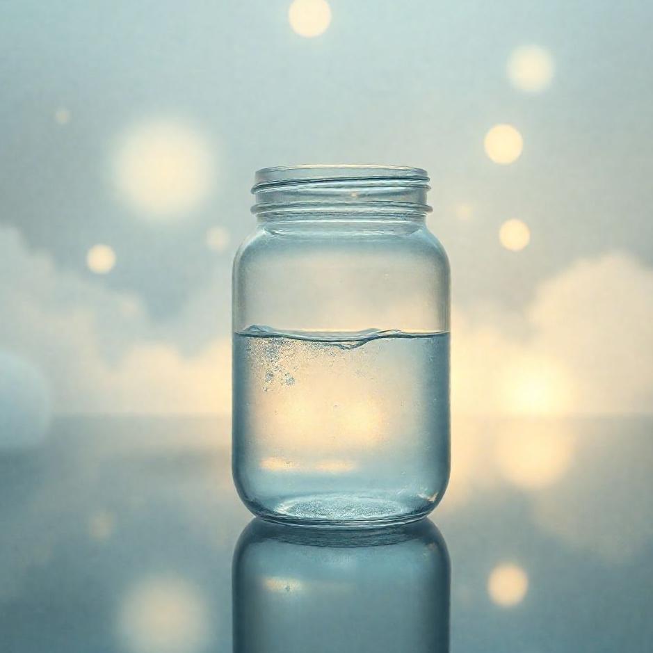 Dream : Jar full of water in a dream