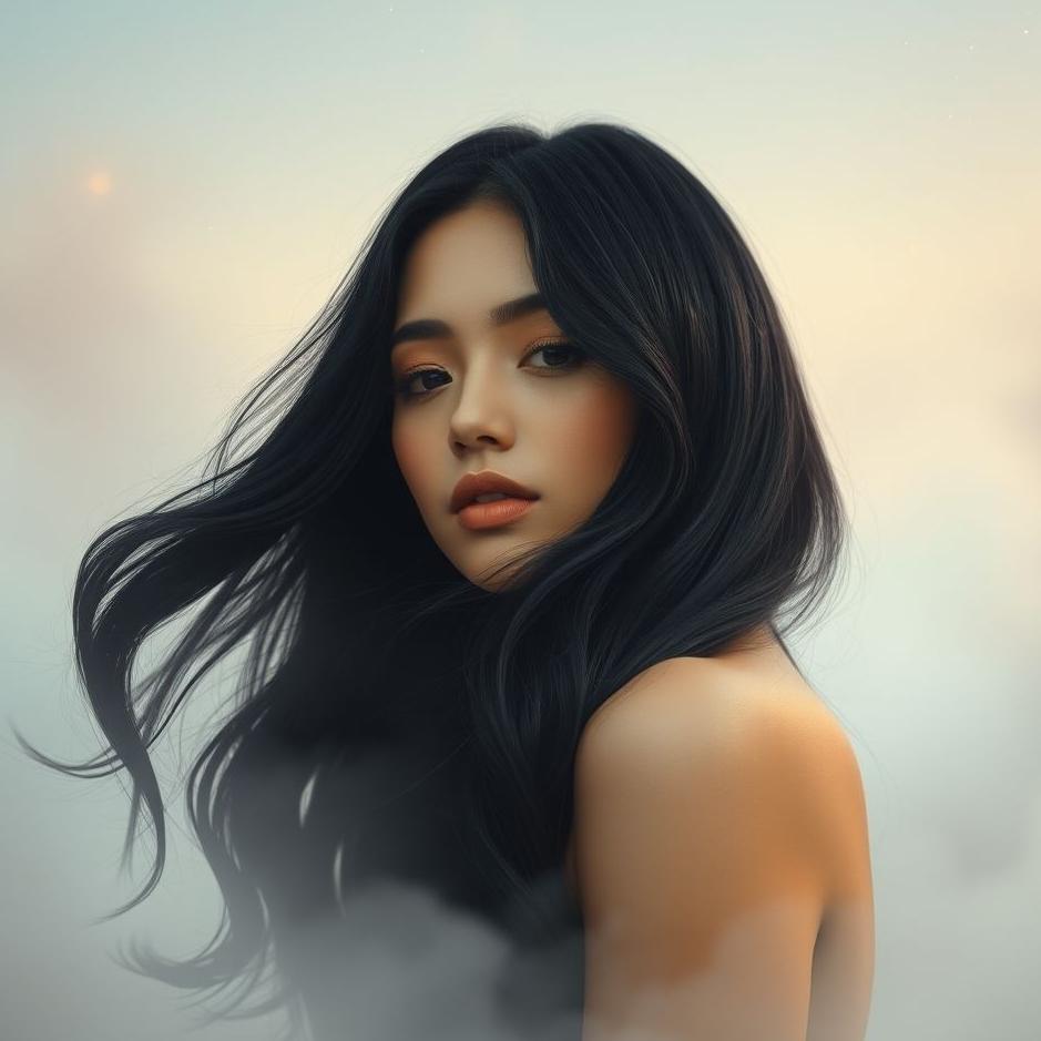 Dream : Jet black hair in a dream