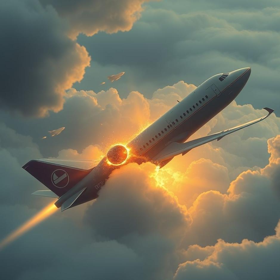 Dream : Jet plane crash in a dream