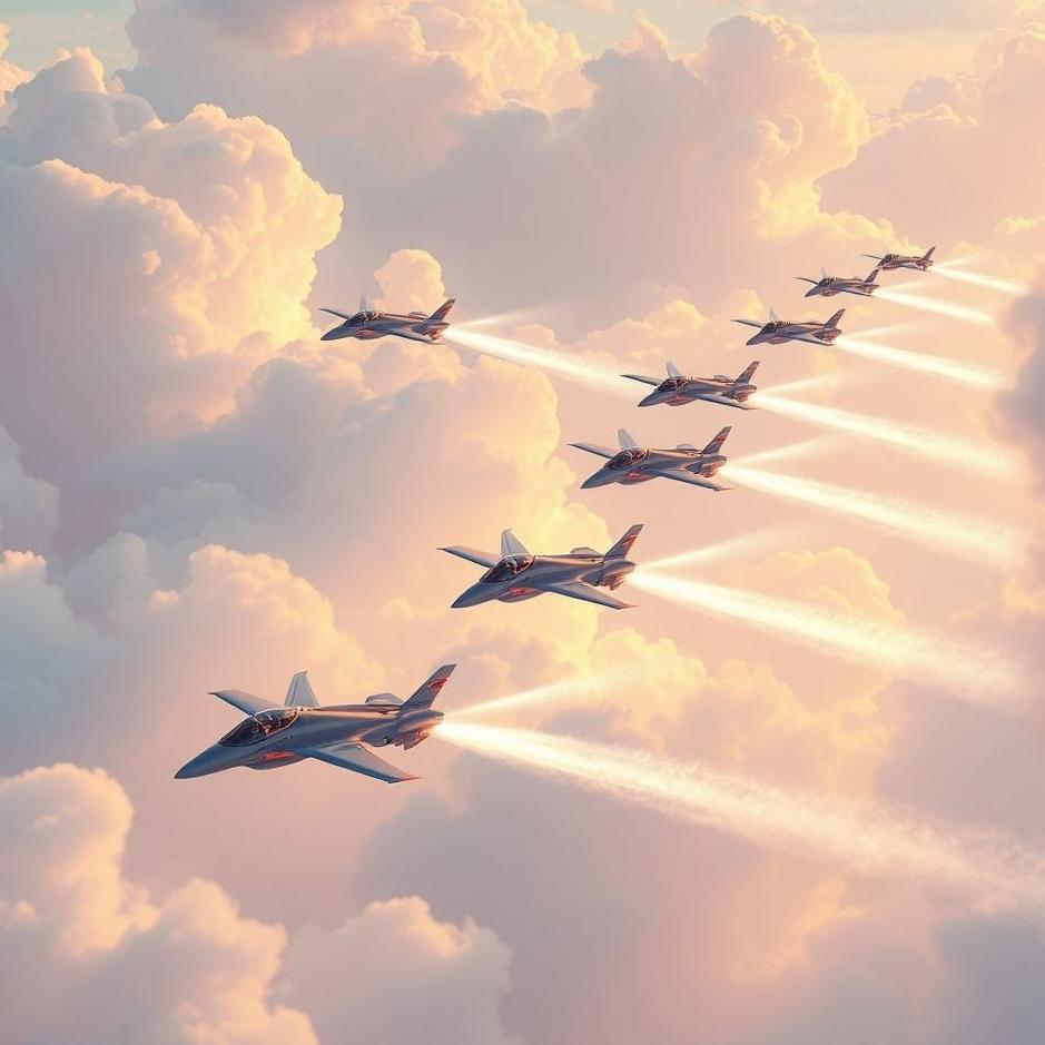 Dream : Jet planes in a dream