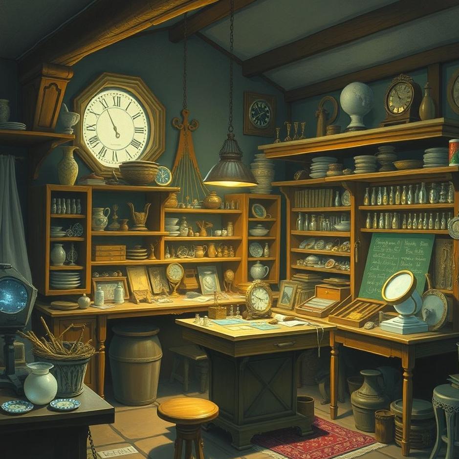 Dream : Jeweler's workshop in a dream