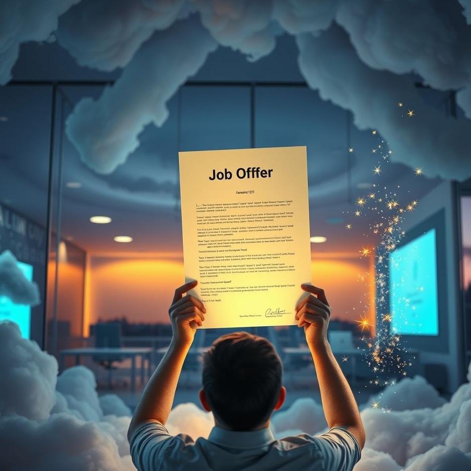 Dream : Job offer and rejecting it in a dream