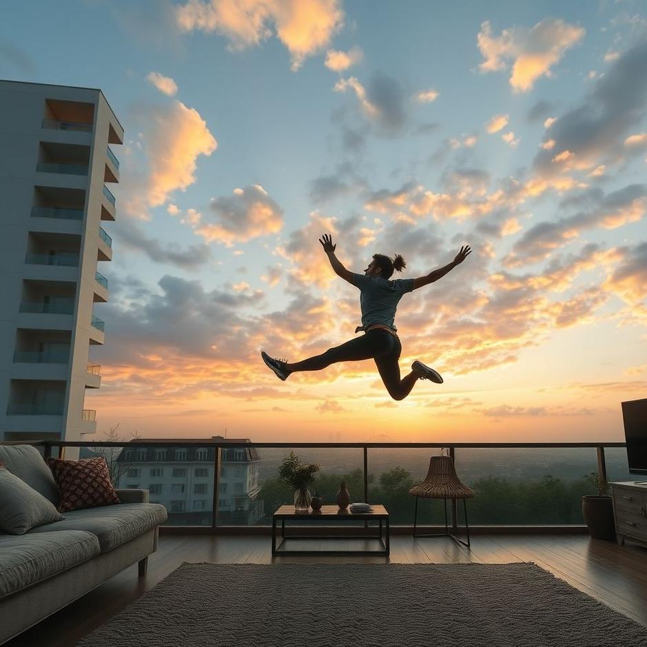 Dream : Jump from the apartment in the dream