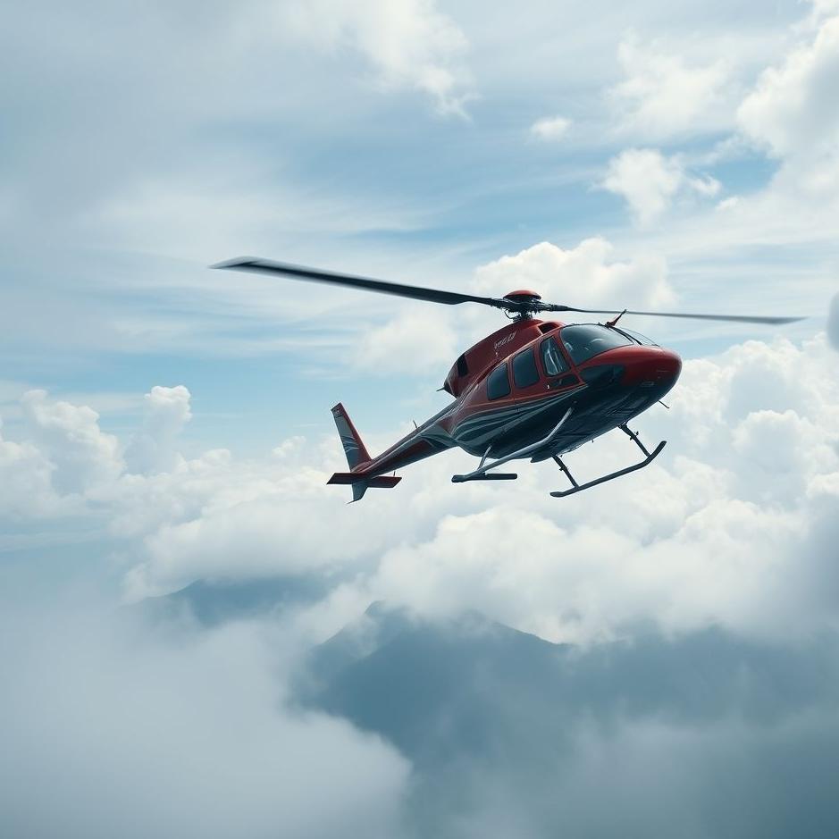 Dream : Jumping from a helicopter in a dream