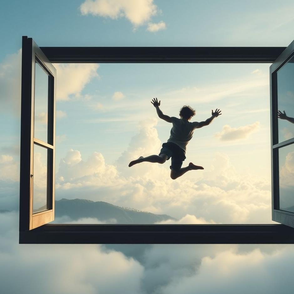 Dream : Jumping from the window in the dream